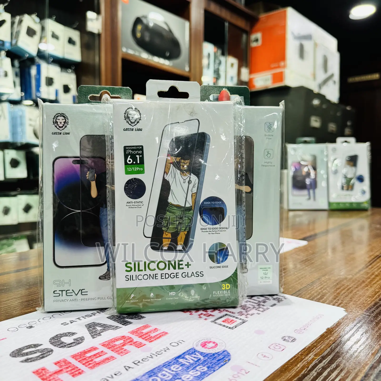 iPhone Xs Max 11 Pro Max Screen Guard Original Green Lion