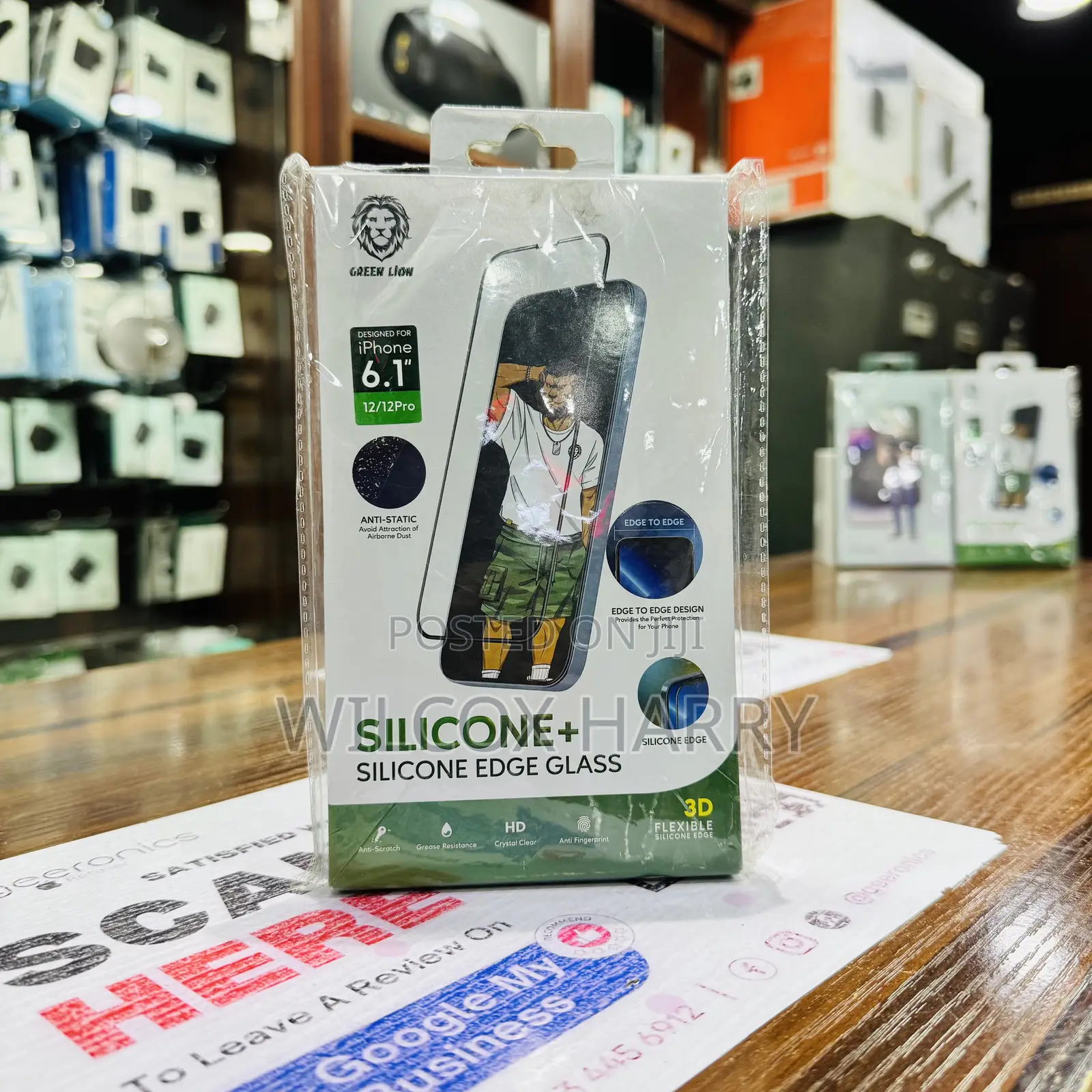 iPhone Xs Max 11 Pro Max Screen Guard Original Green Lion