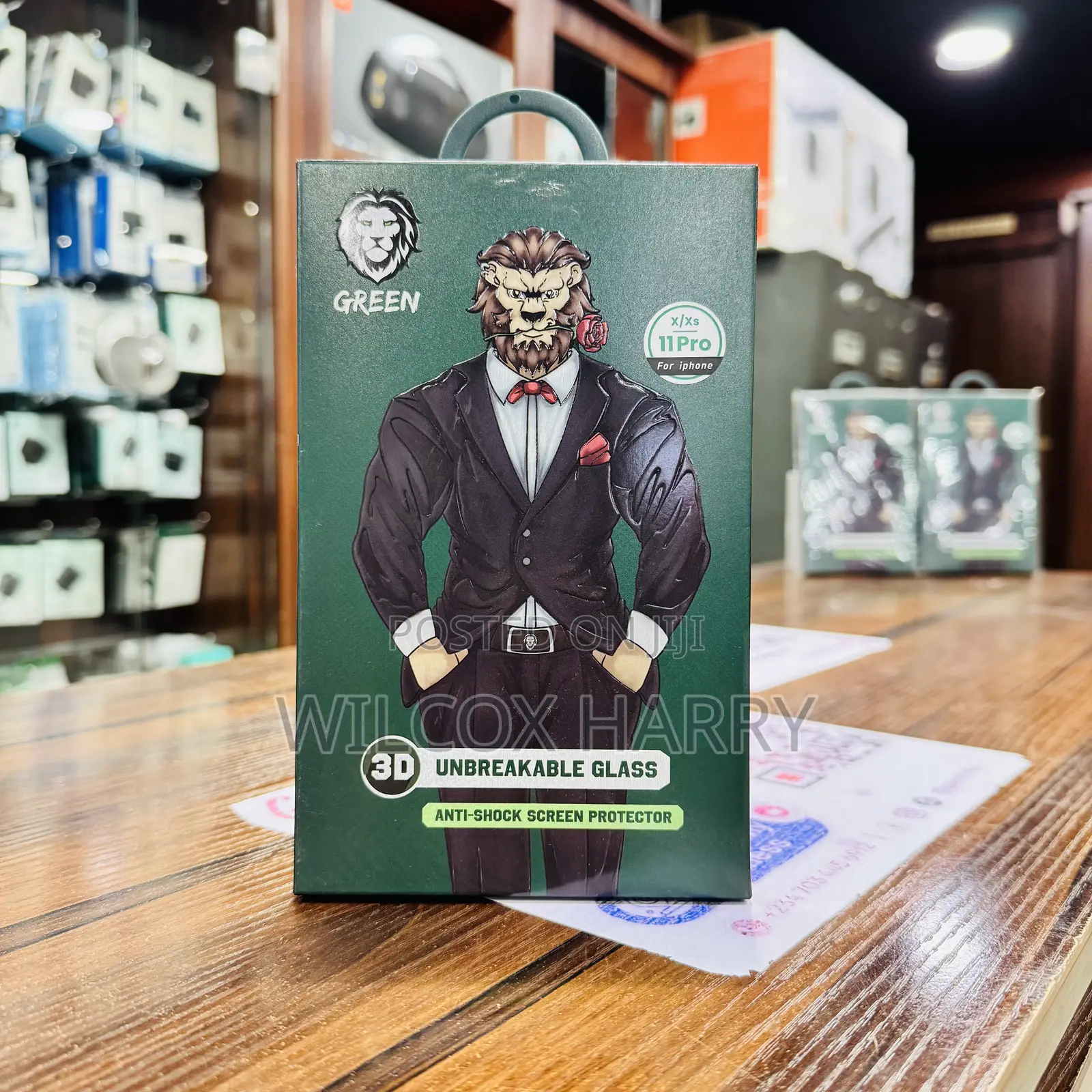 iPhone X XS 11 Pro Original Green Lion Guard