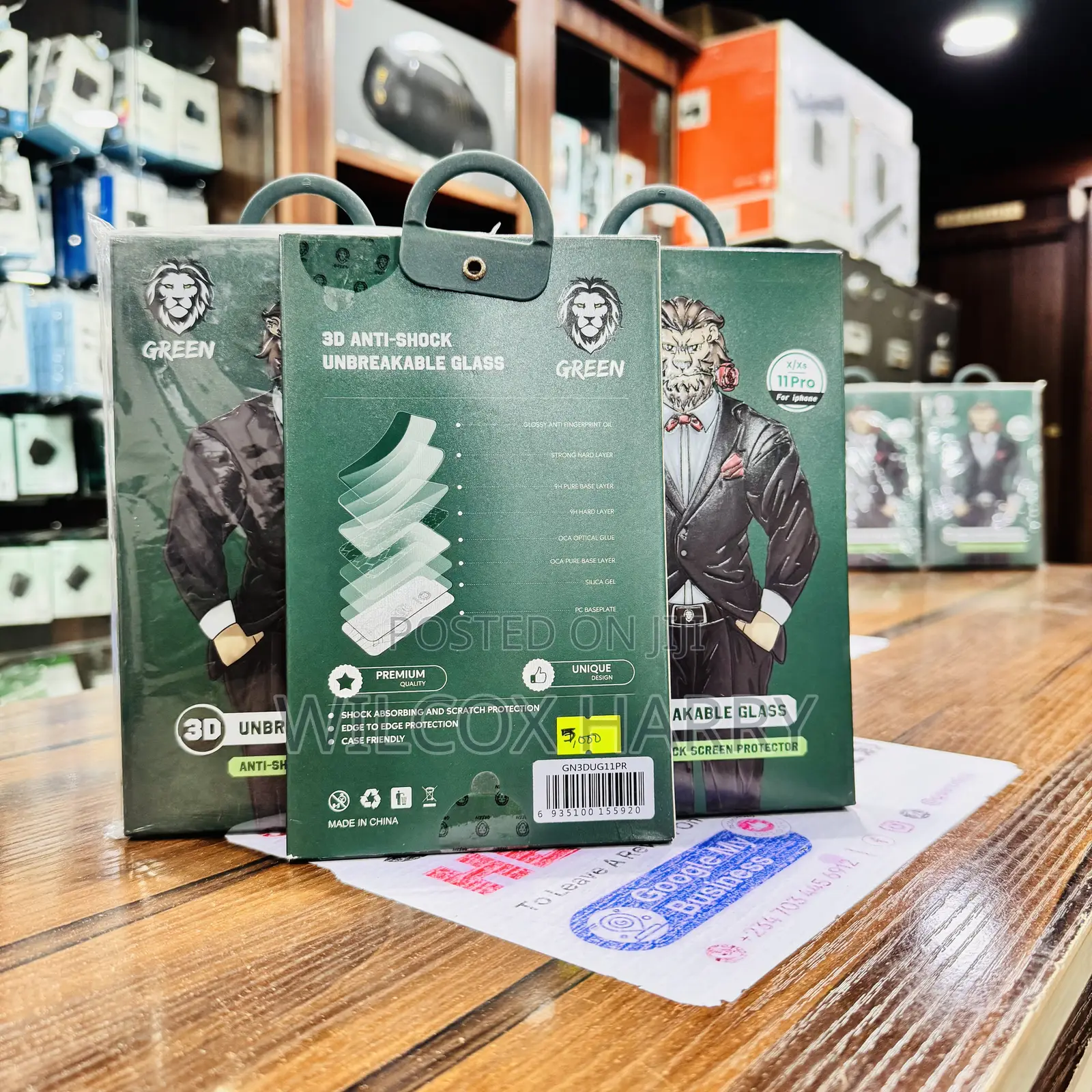 iPhone X XS 11 Pro Original Green Lion Guard