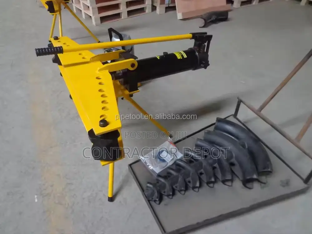 3inch Hydraulic Manual Pipe Bending Machine With Bending Die