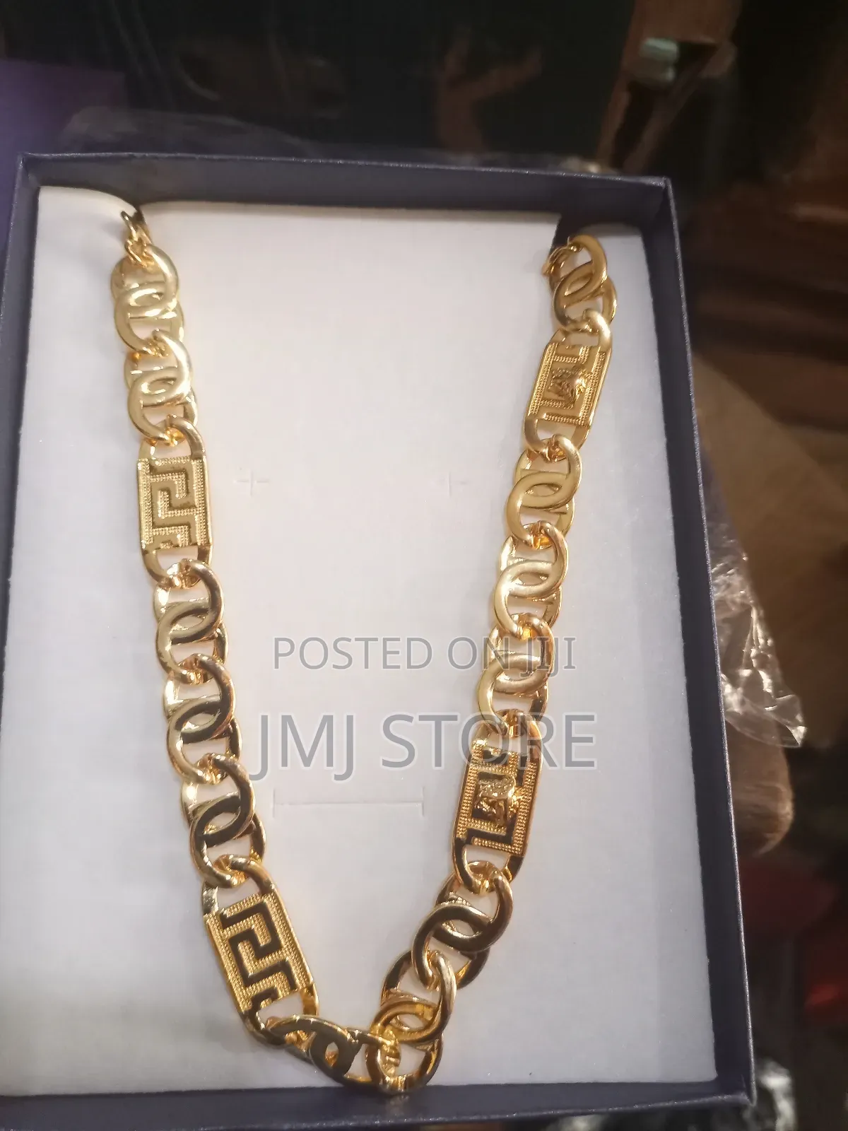 Non Tarnish Thick Stainless Steel Cuban Cuban Necklace 01