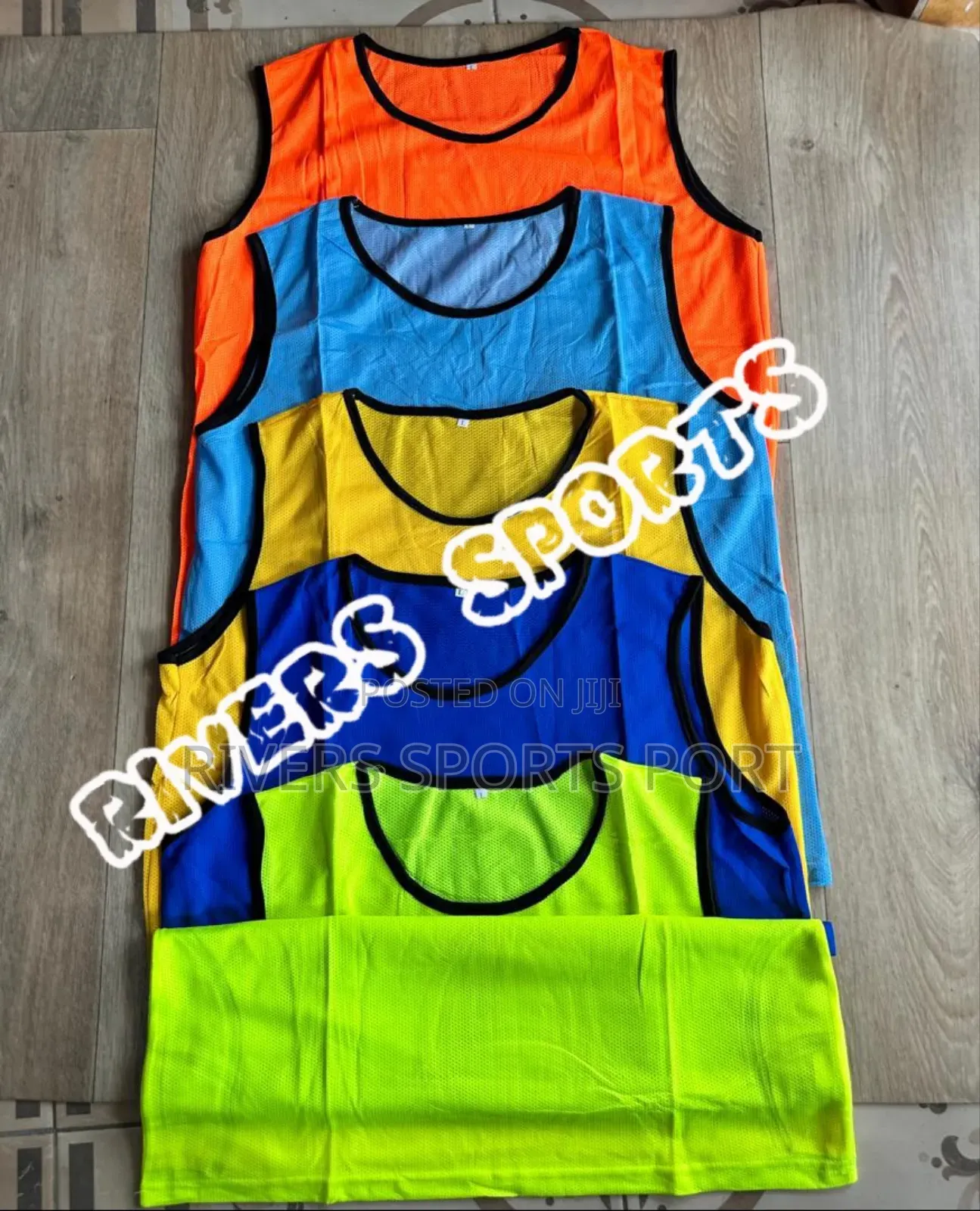 Football Vest Jersey, Sports Training Bib/ Beep