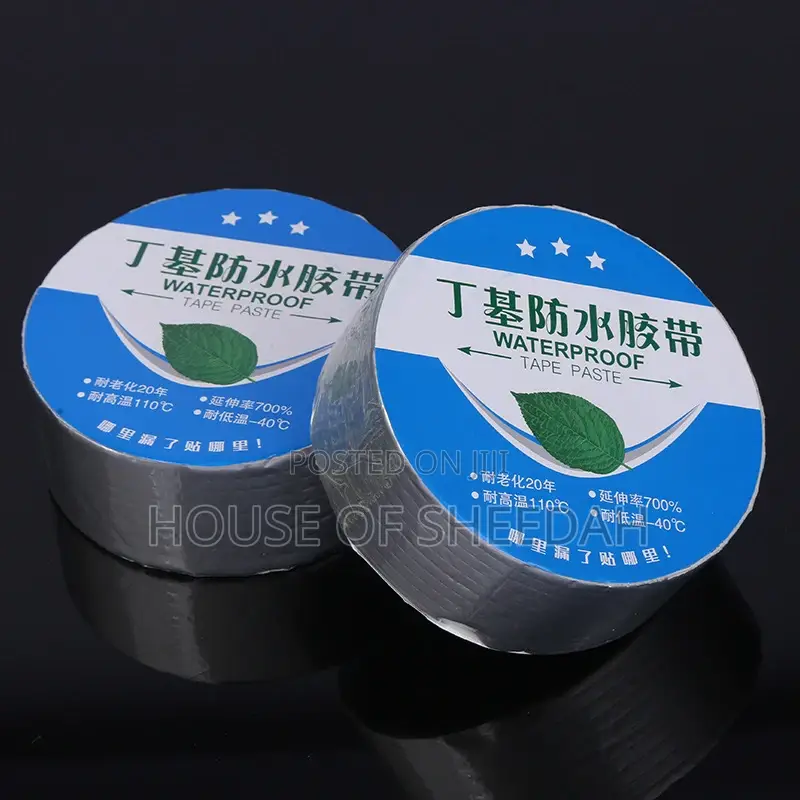 Waterproof Leak Stoppage Aluminum Foil Butyl Rubber Tapes