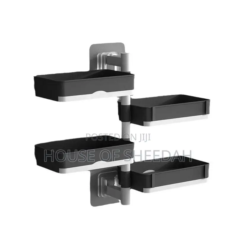 Wall-Mounted Multi-Functional Household Soap Dish