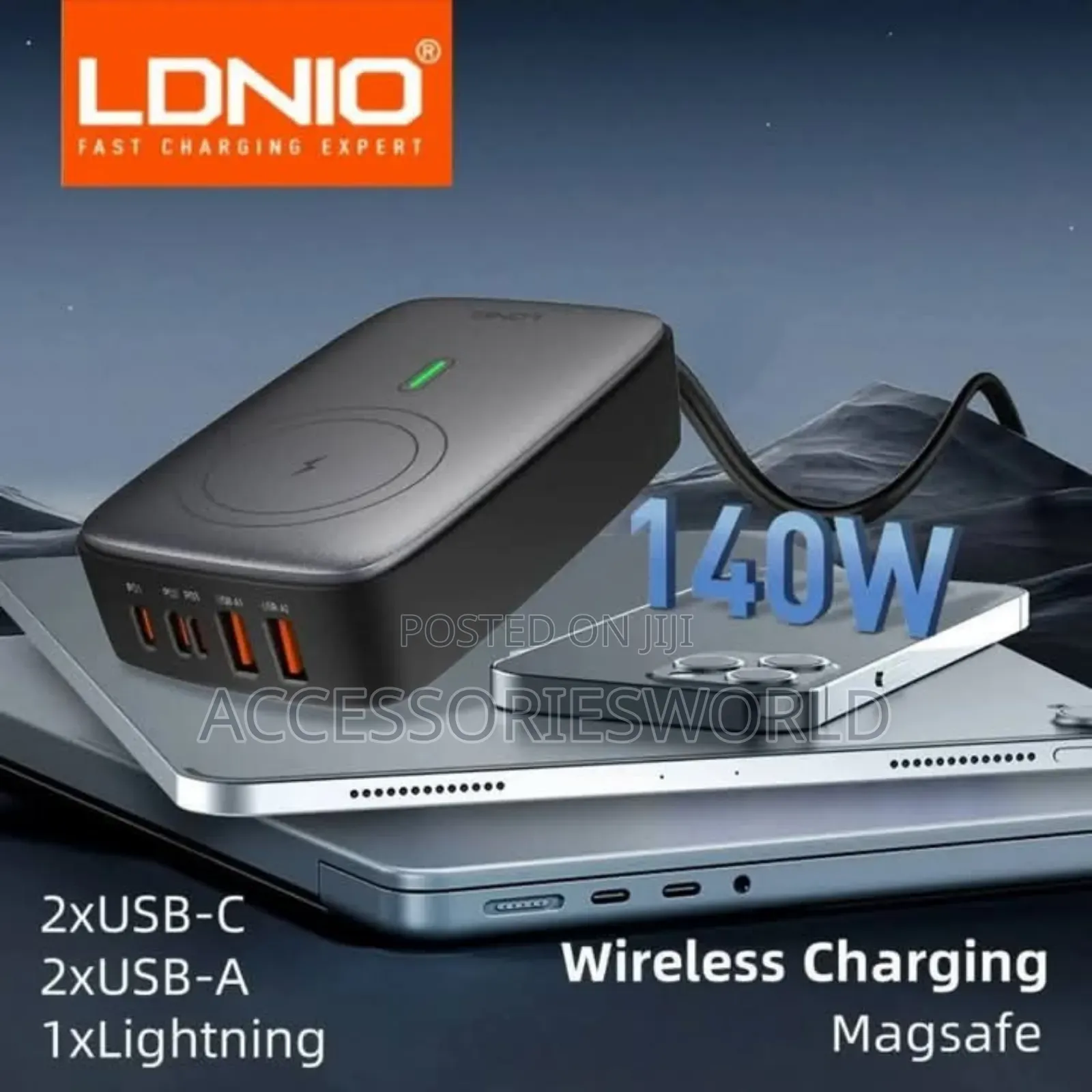 Ldnio Q4010 6-in-1 140w Desktop Charger