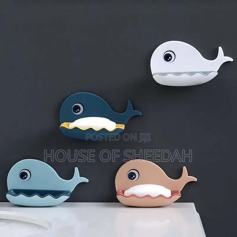 Fish Shaped Soap Holder - 4 Pieces