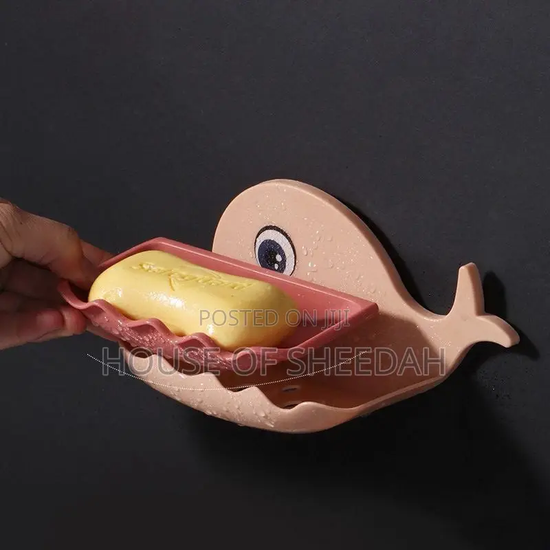 Fish Shaped Soap Holder - 4 Pieces