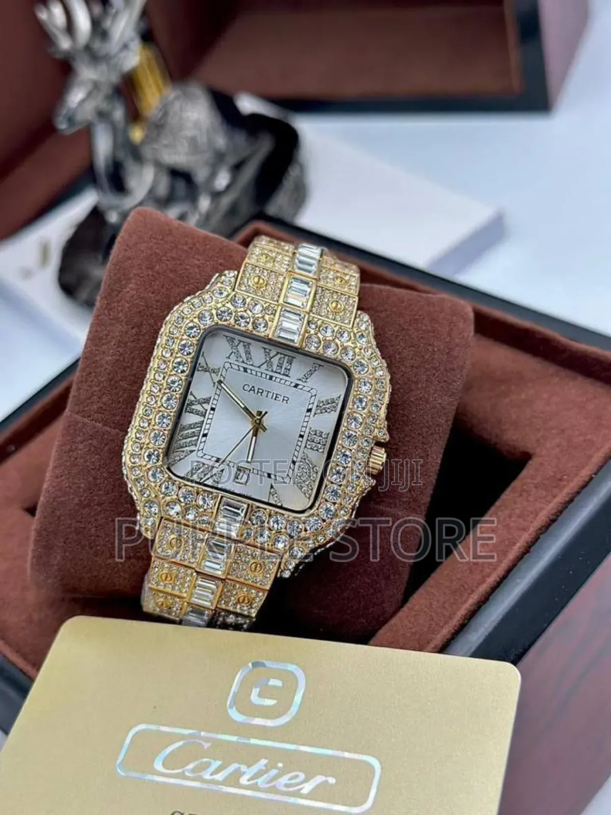 Cartier Full◆Stone◆Unisex◆Quality◆Watch