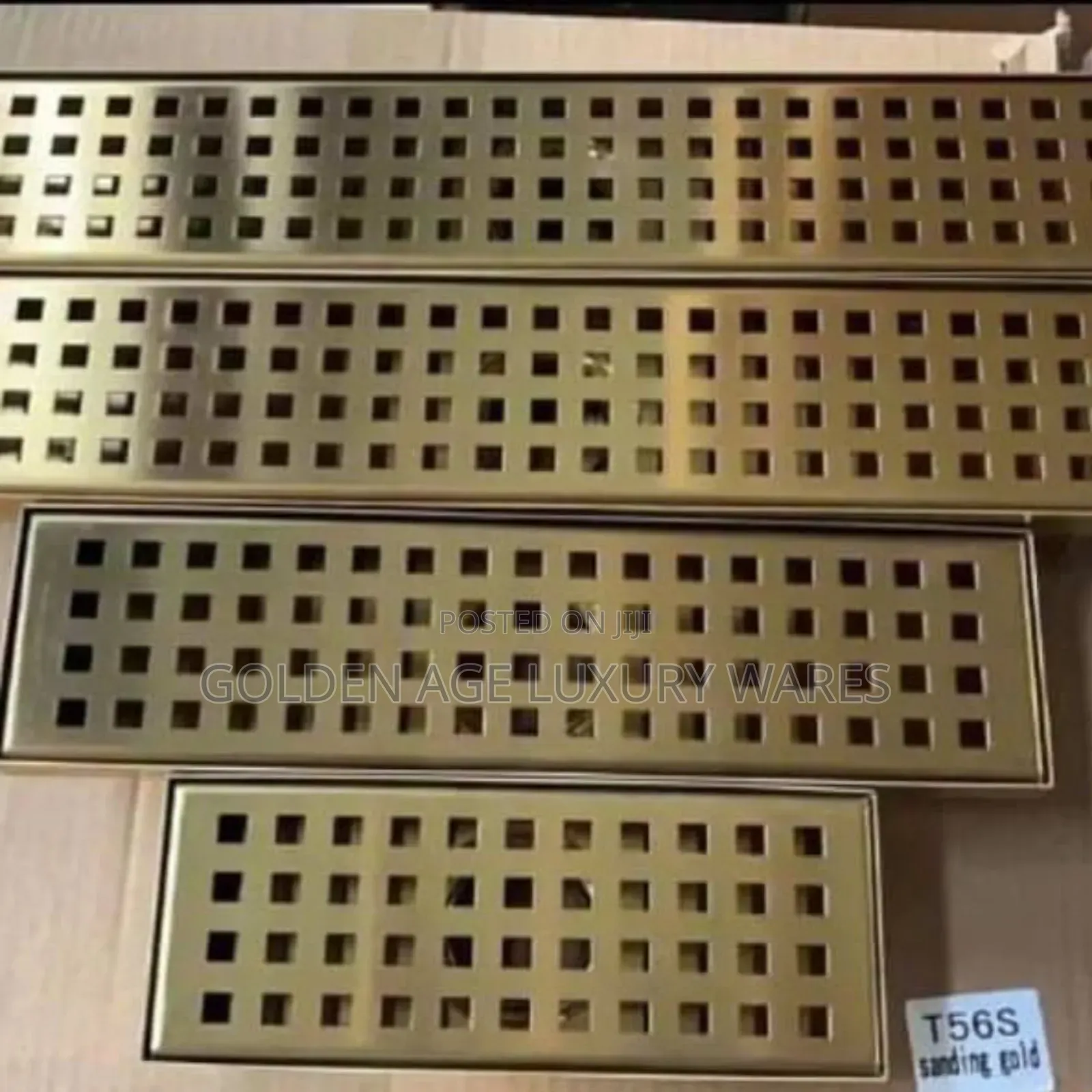 Gold Floor Drain