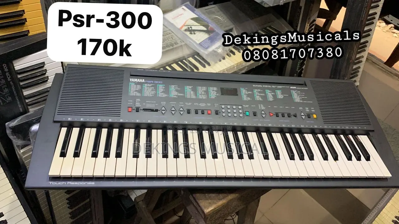 Yamaha PSR 300 61 Keys Portable Keyboard Touch Sensitive