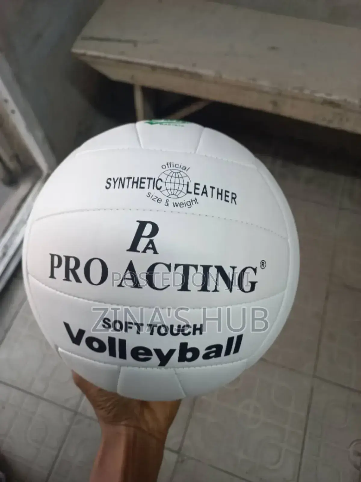 Proacting Volleyball White