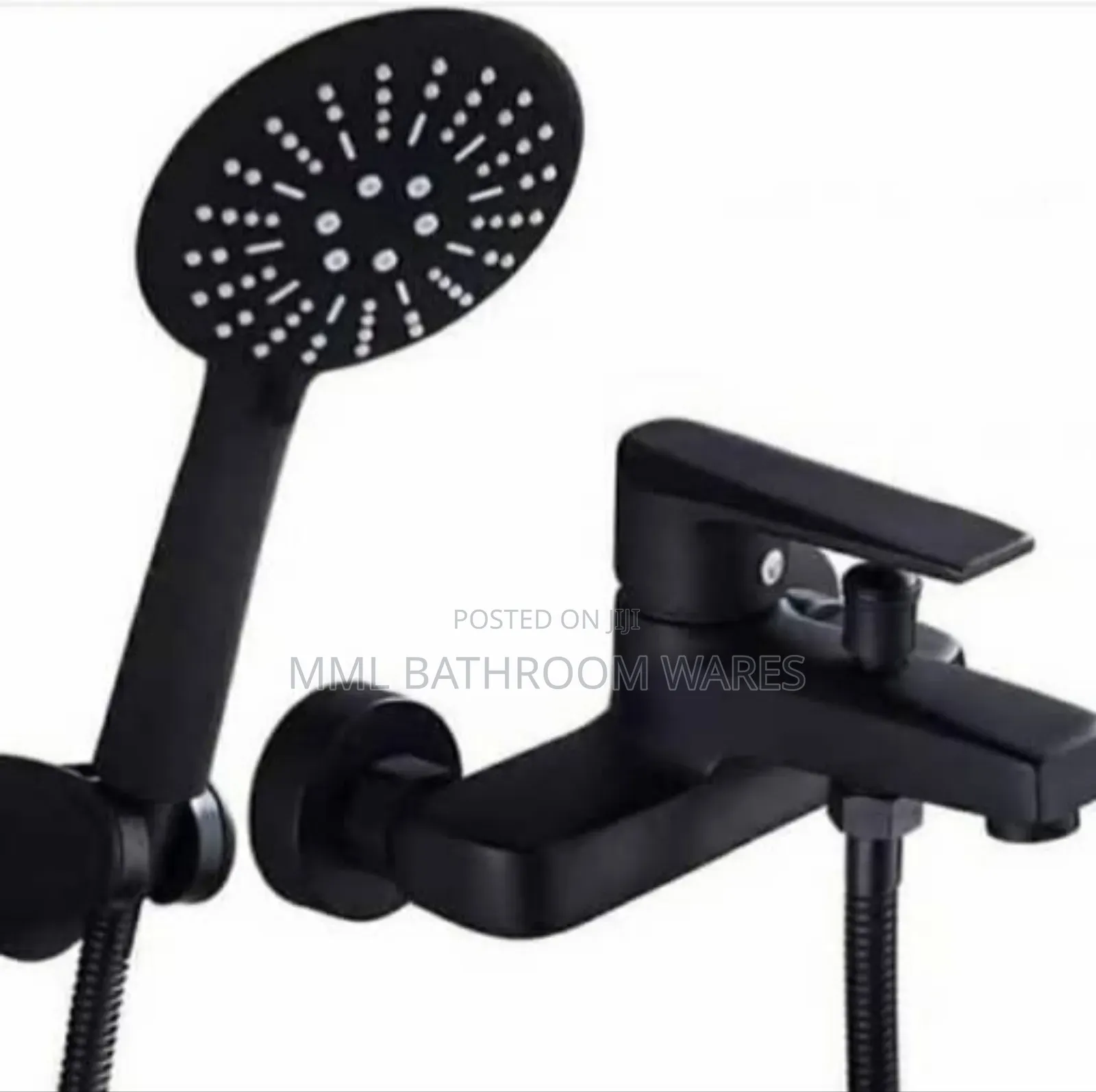 Black Bath Mixers With Hand Held Shower
