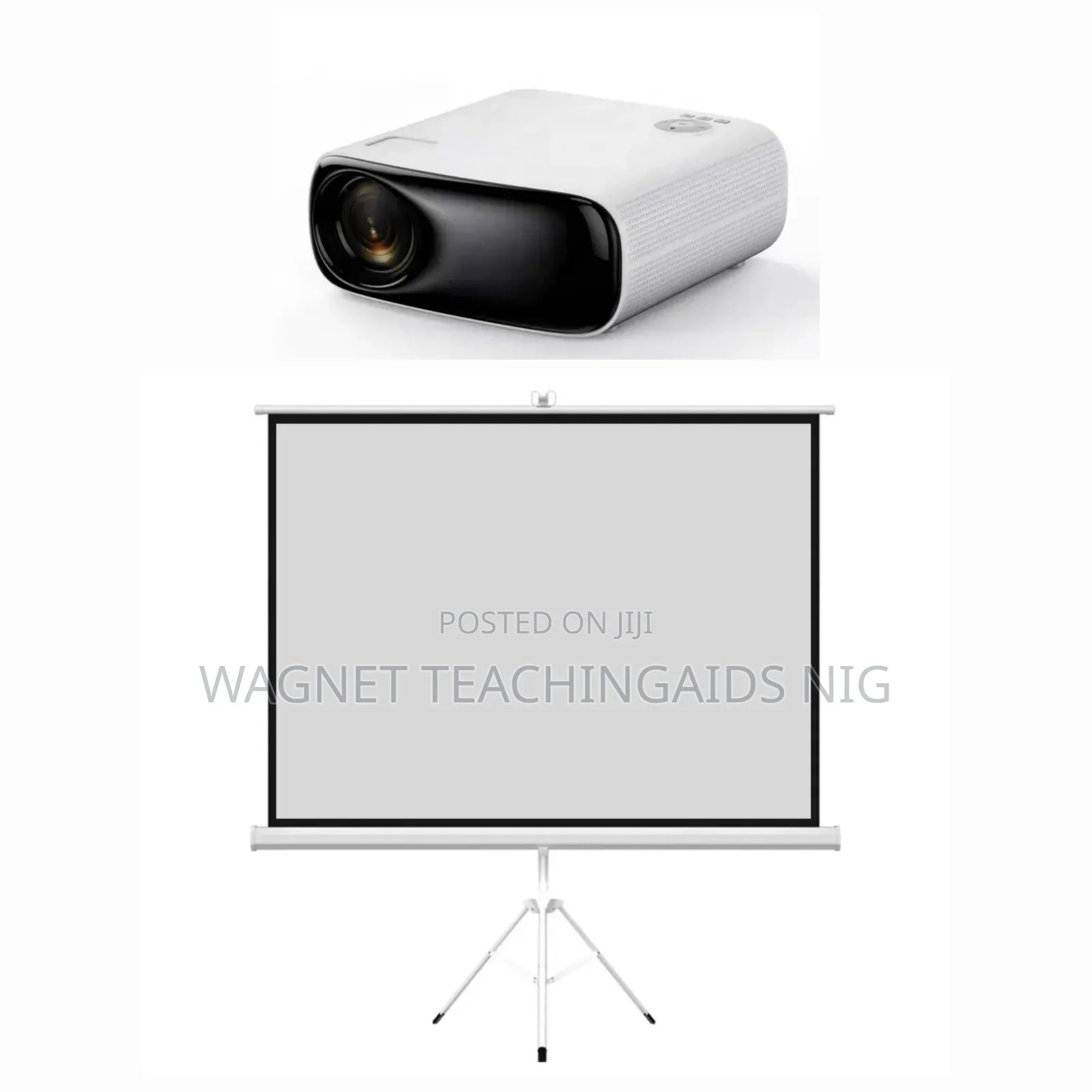 5000 Lumens Projector With Screen