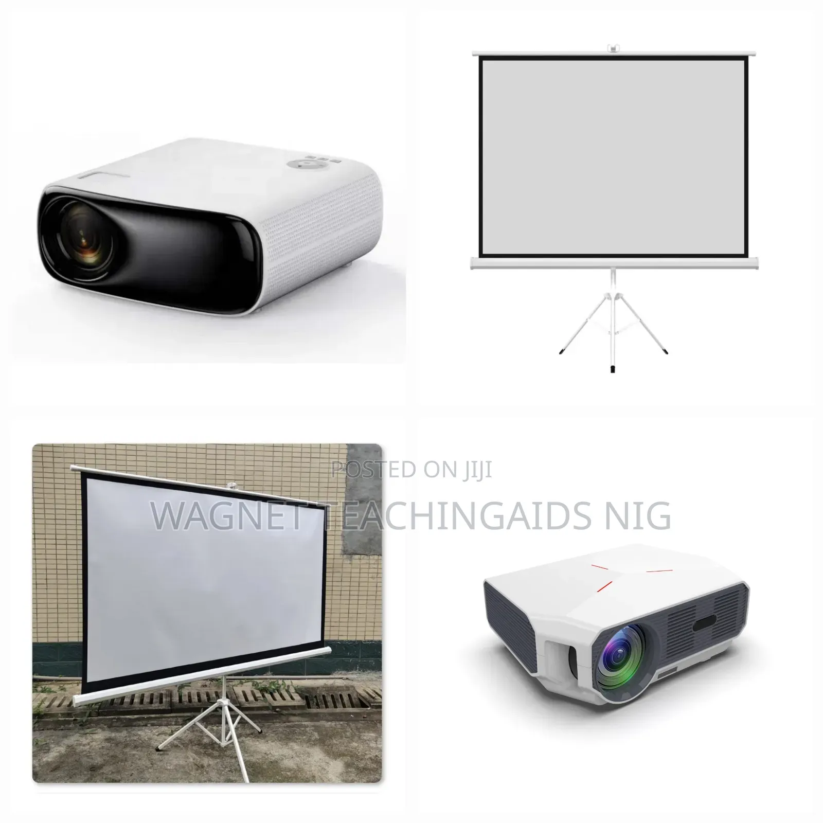 Indoor Projector With Screen