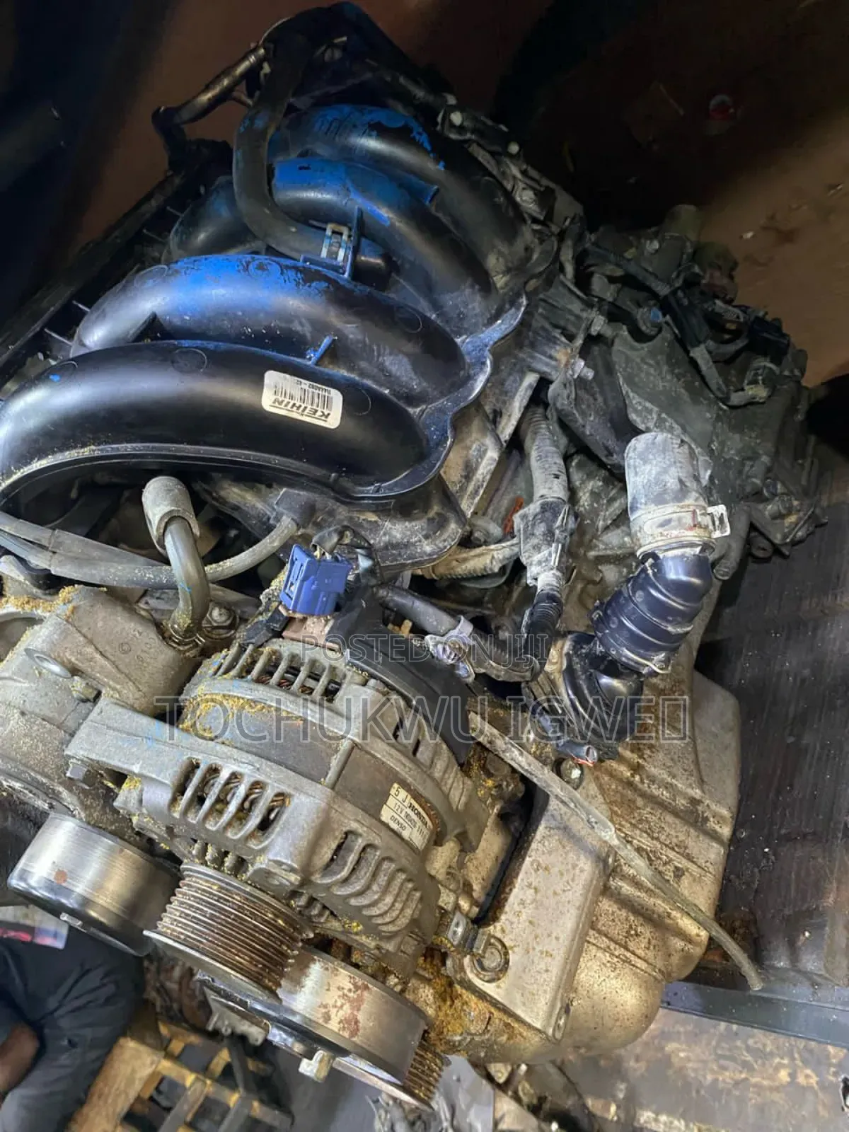 Honda Accord 08 to 010 Model Engine and Gearbox 4 Plug Japan