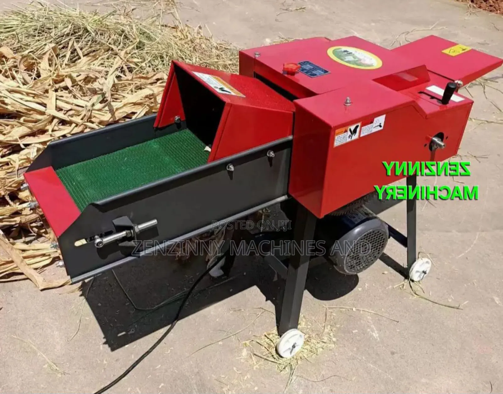 Livestock Feed/Chaff Cutter With Conveyor