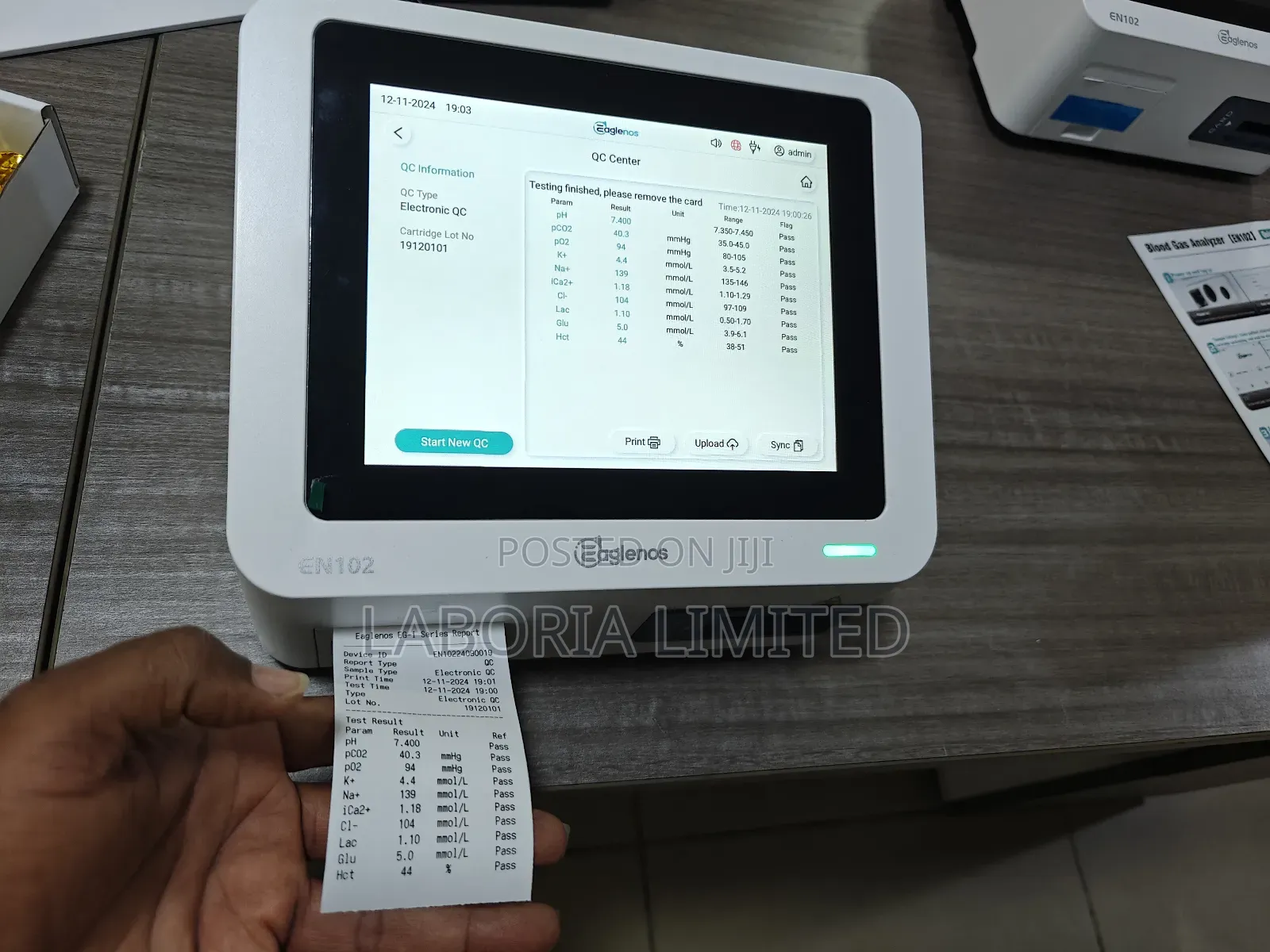 Blood Gas Analyser