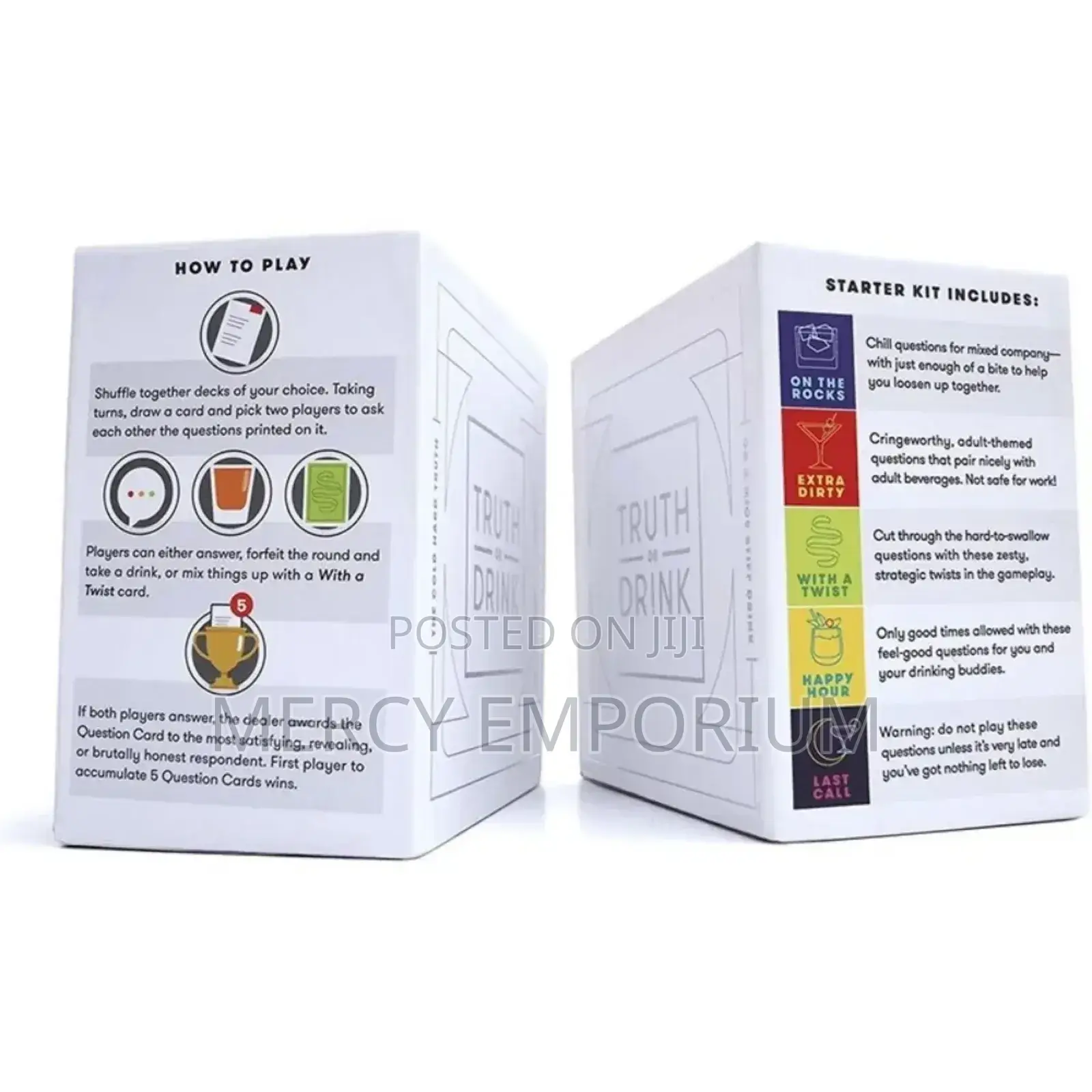 Truth or Drink. Drinking Card Games for Party and Game Night
