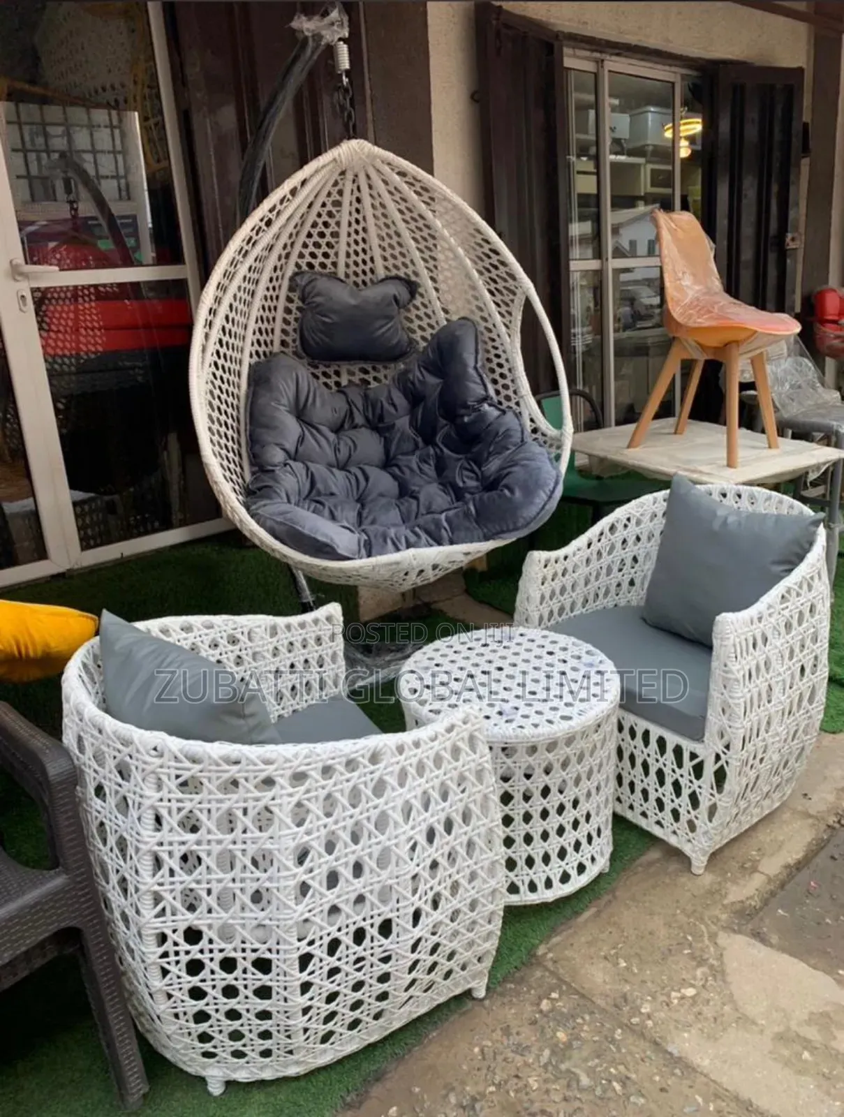 Two Seater Outdoor Garden Rattan Chairs