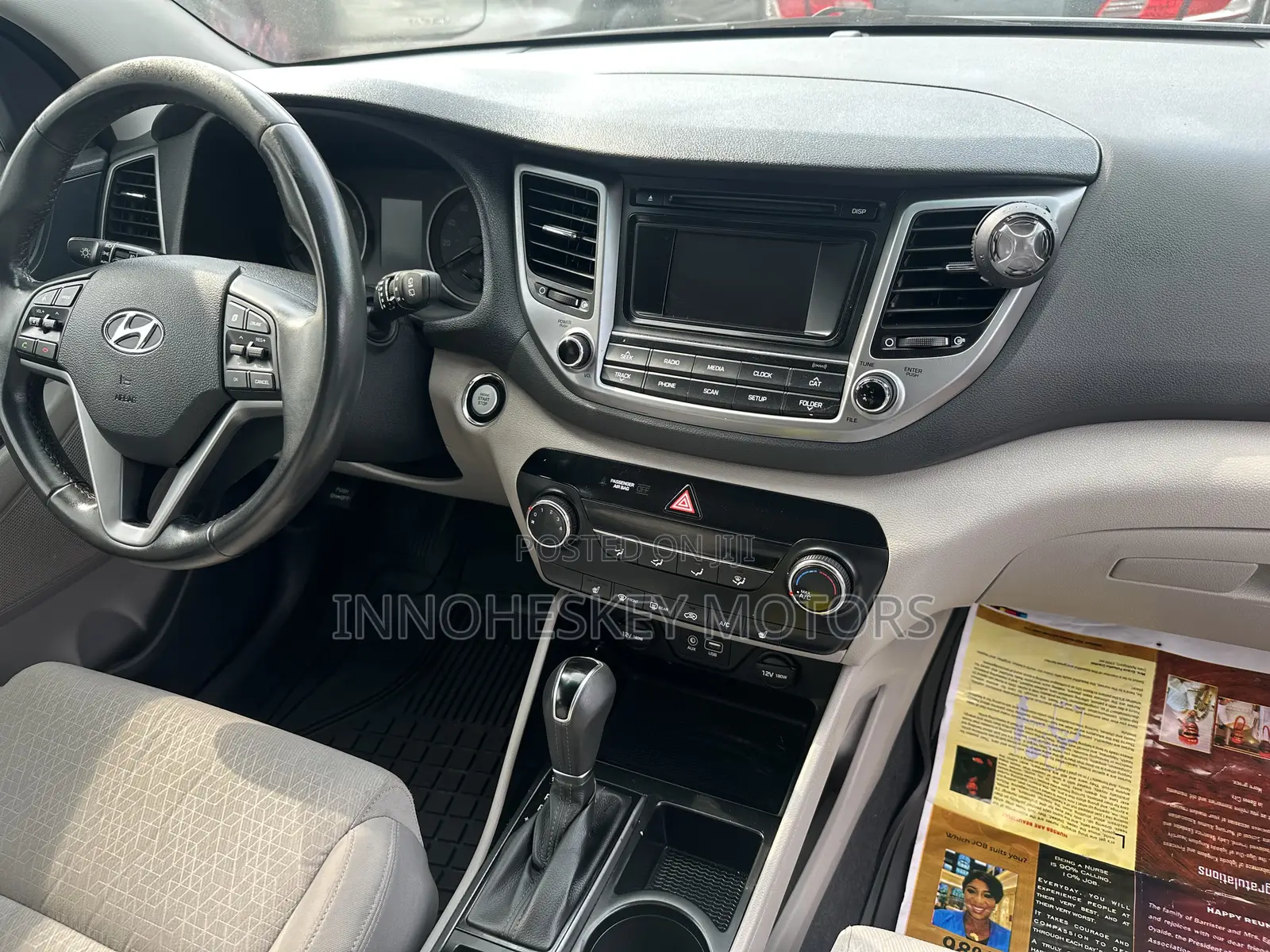 Hyundai Tucson Sport AWD 2016 Gray