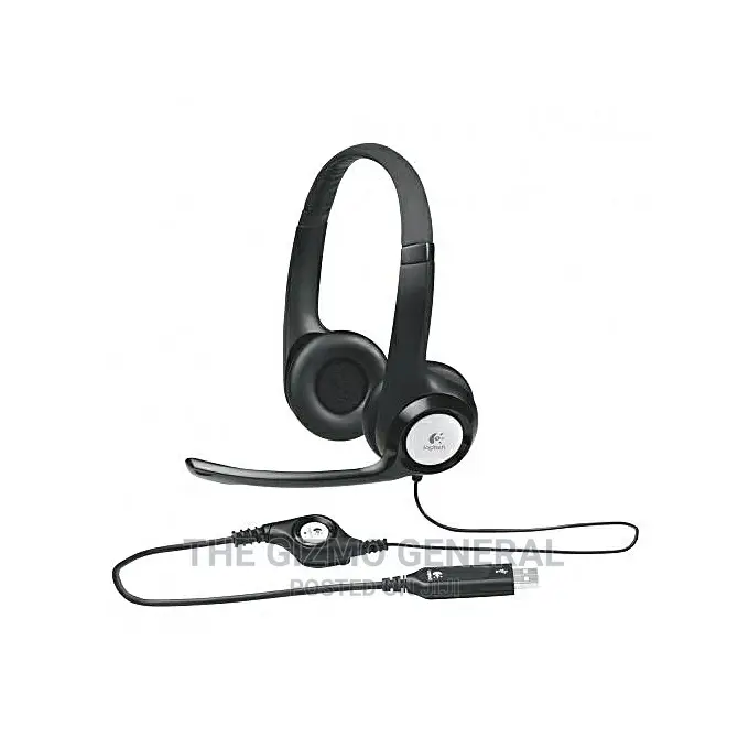 H390 USB Headset With Clear Chat Noise-Canceling Microphone