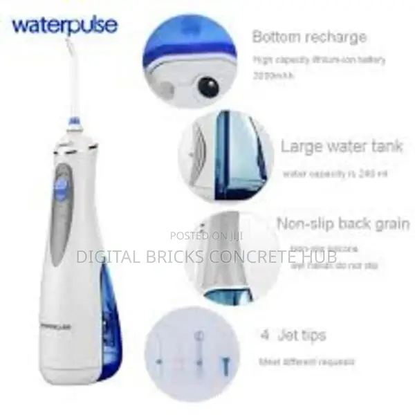 High Quality Rechargeable Water Flosser V400p,Strong Spraying Pressure