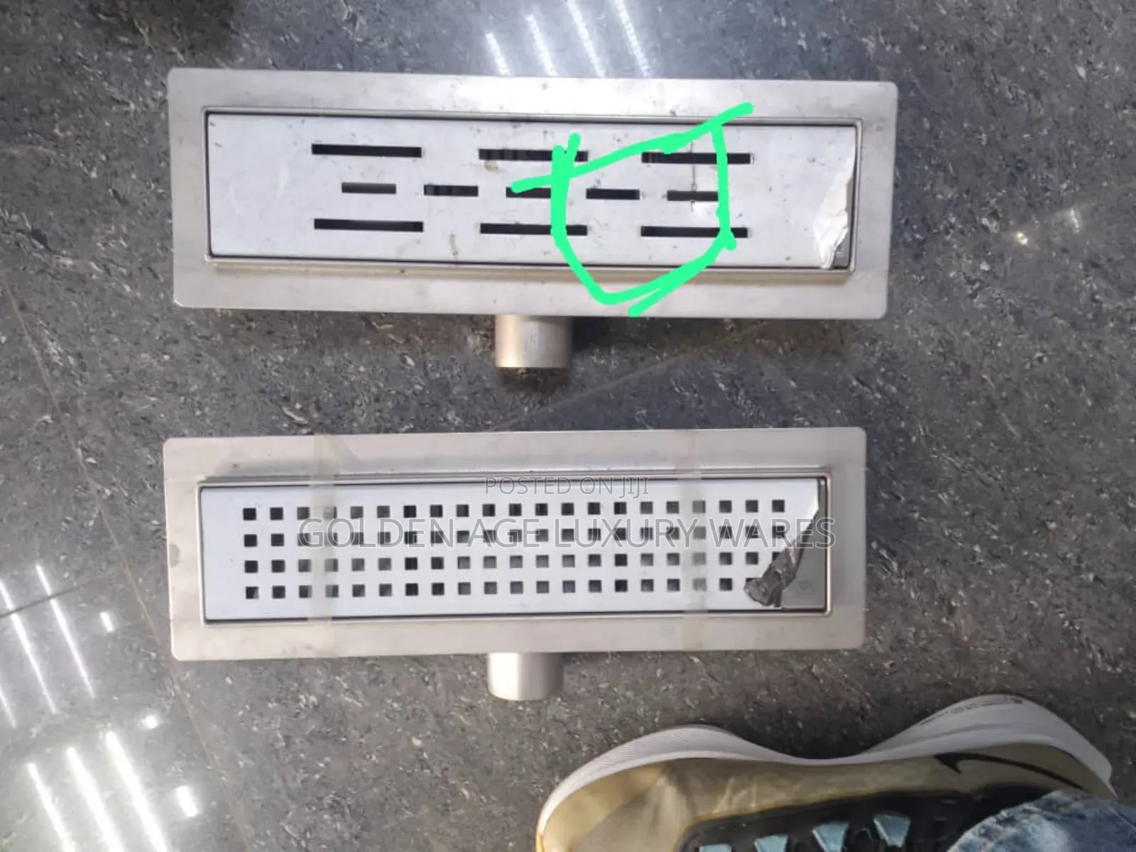 30cm Anti Rust Floor Drain Side Outlet