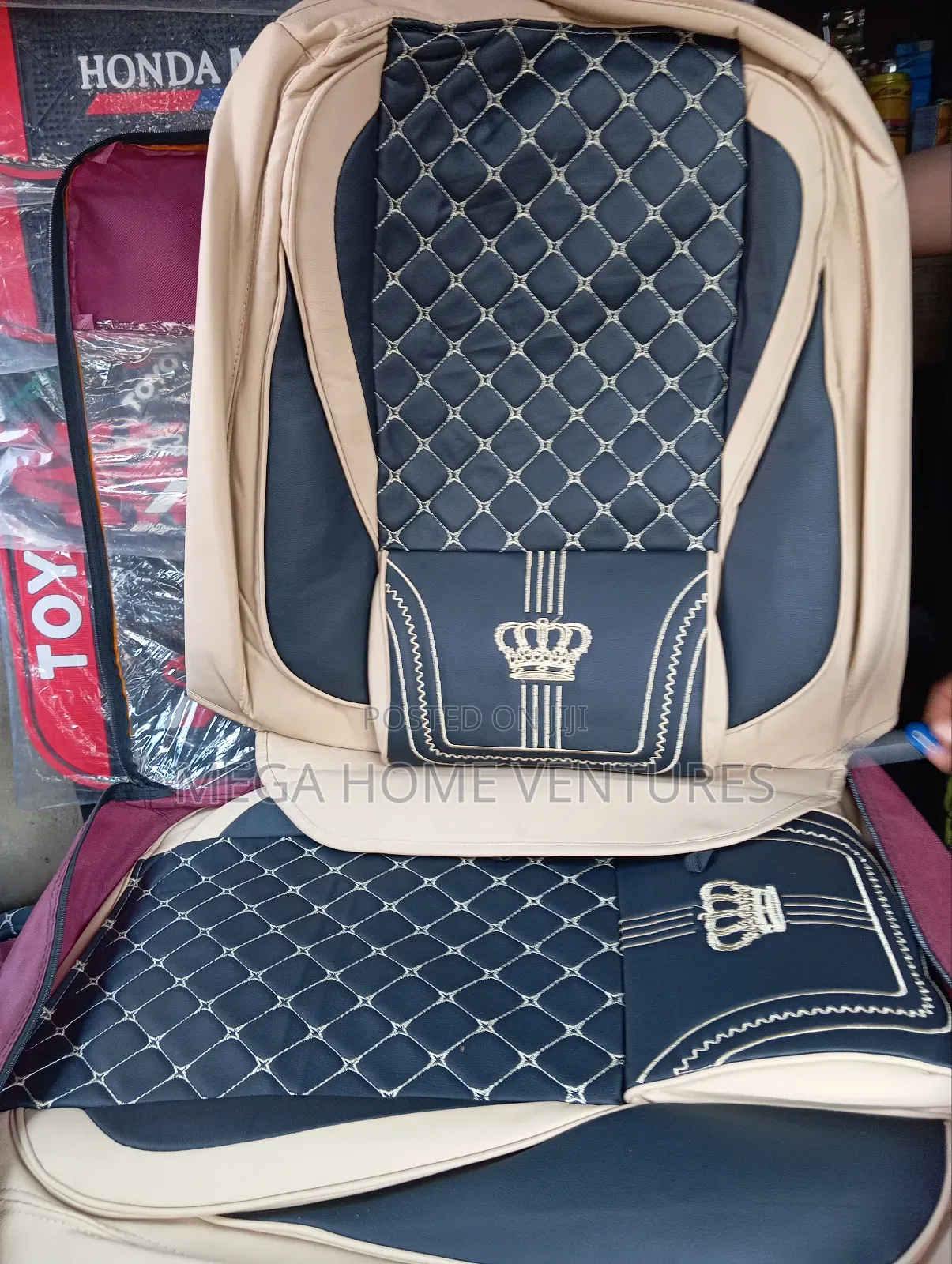 Leder Car Coat (Car Seat Cover)