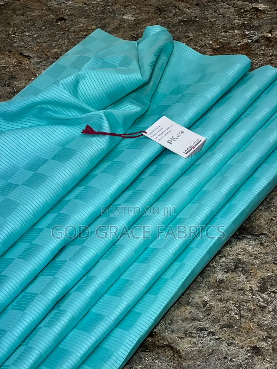 100% Cotton Swiss Pique Voile
