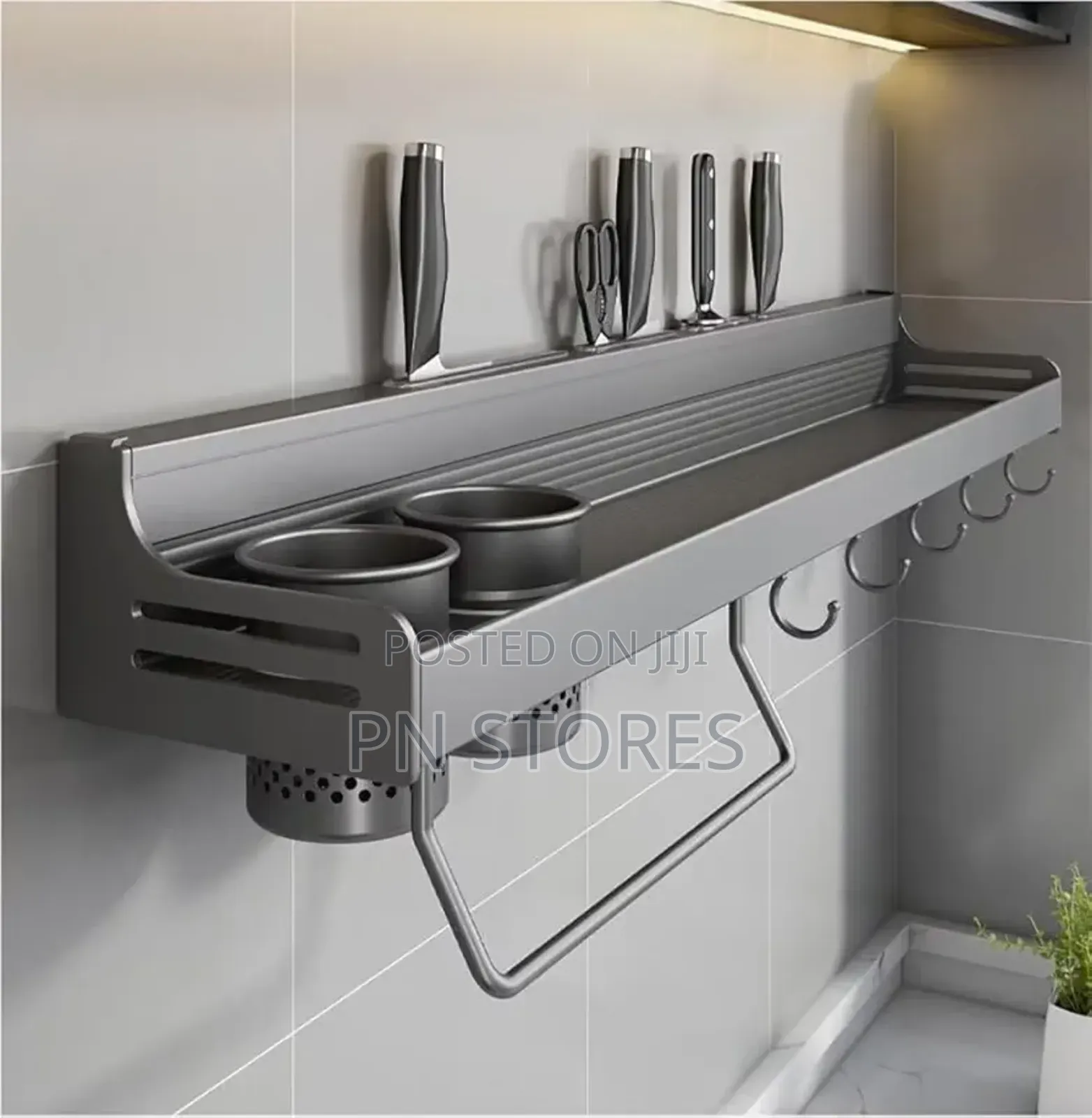 80cm Wall Mounted Kitchen Rack