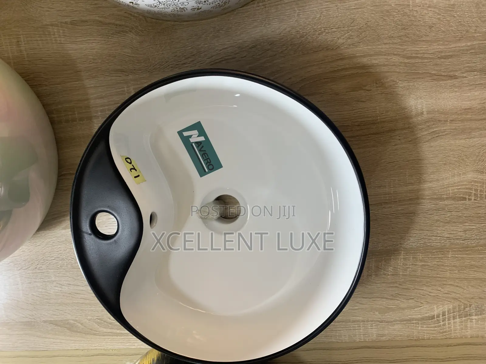 Black and White Counter Top Basin