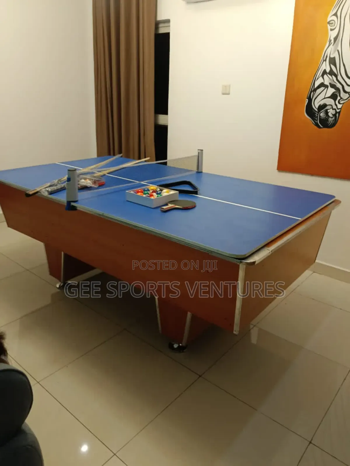 7ft 2in1 Fine Snooker Table