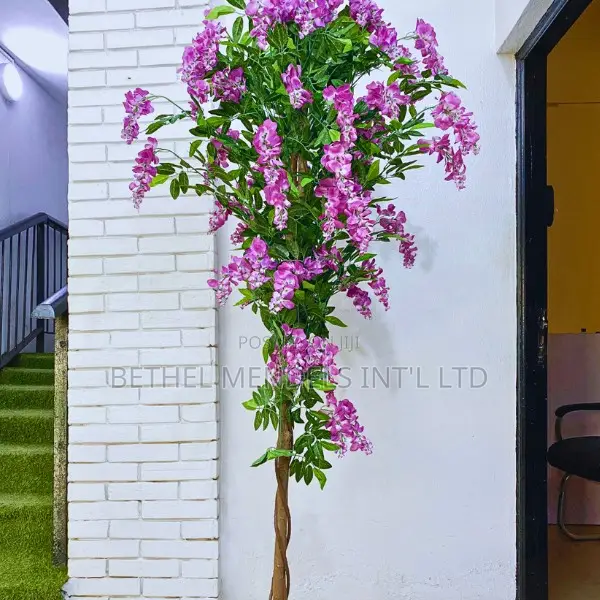 Artificial Decorative Wisteria Tree (With Flowers)200cm Tall