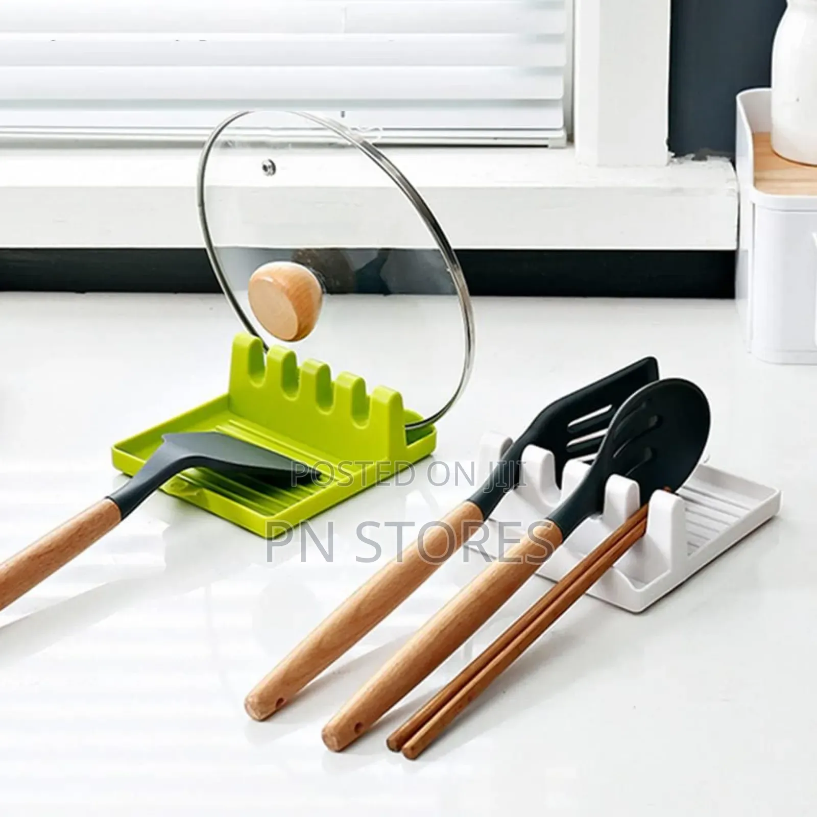 Spoon Rest With Lid Holder