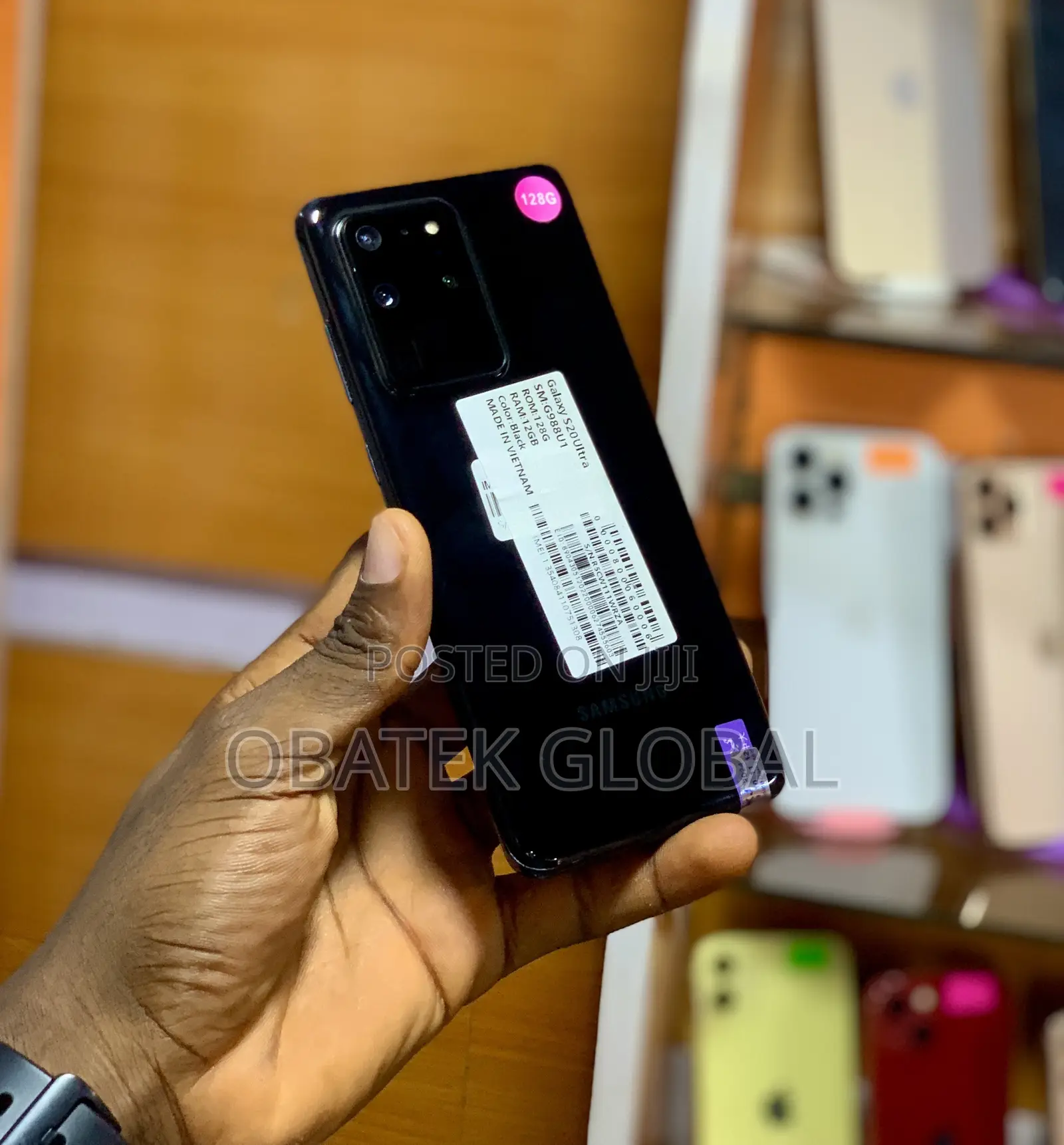 Samsung Galaxy S20 Ultra 128 GB Black