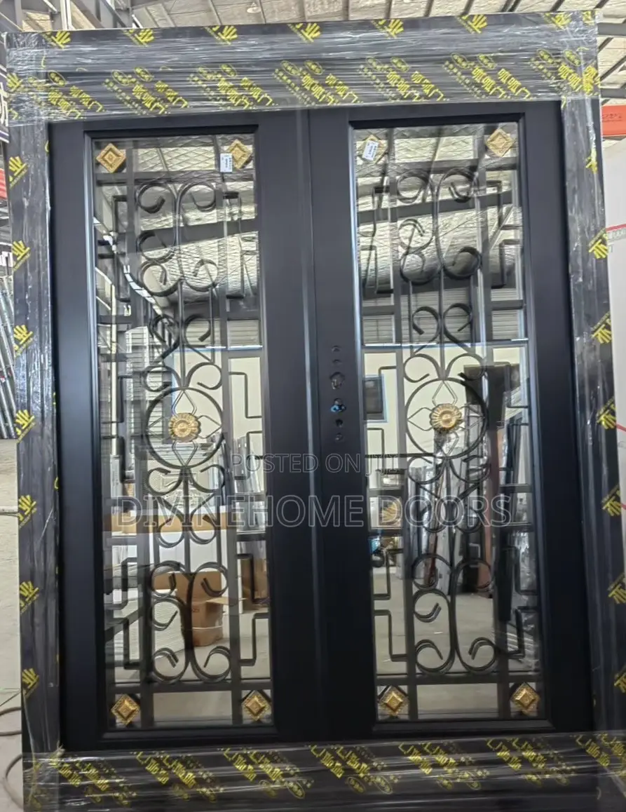 Dark Design Italian Glass Door