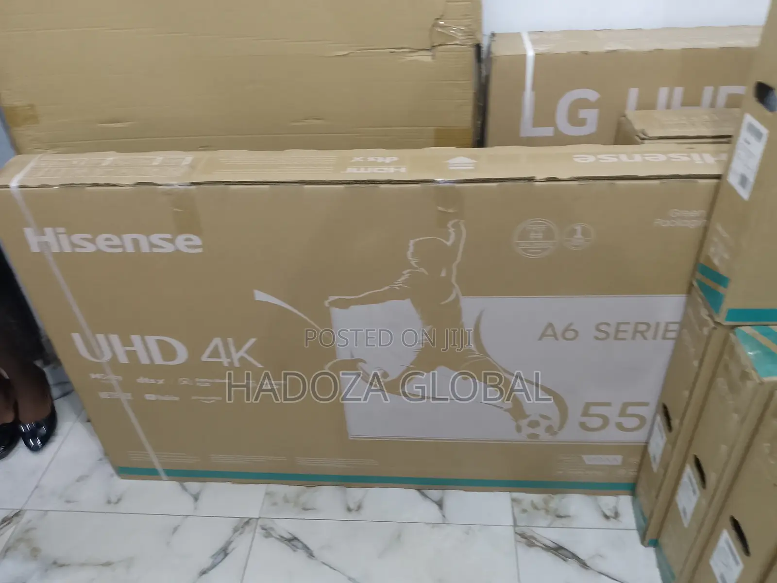 High Quality Visual Hisense Smart TV in 55 Inches