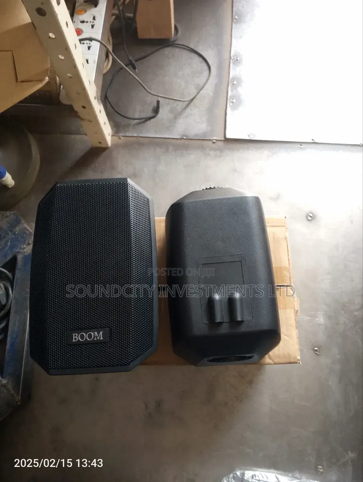 Boom Mini Wall Hanging Speaker.