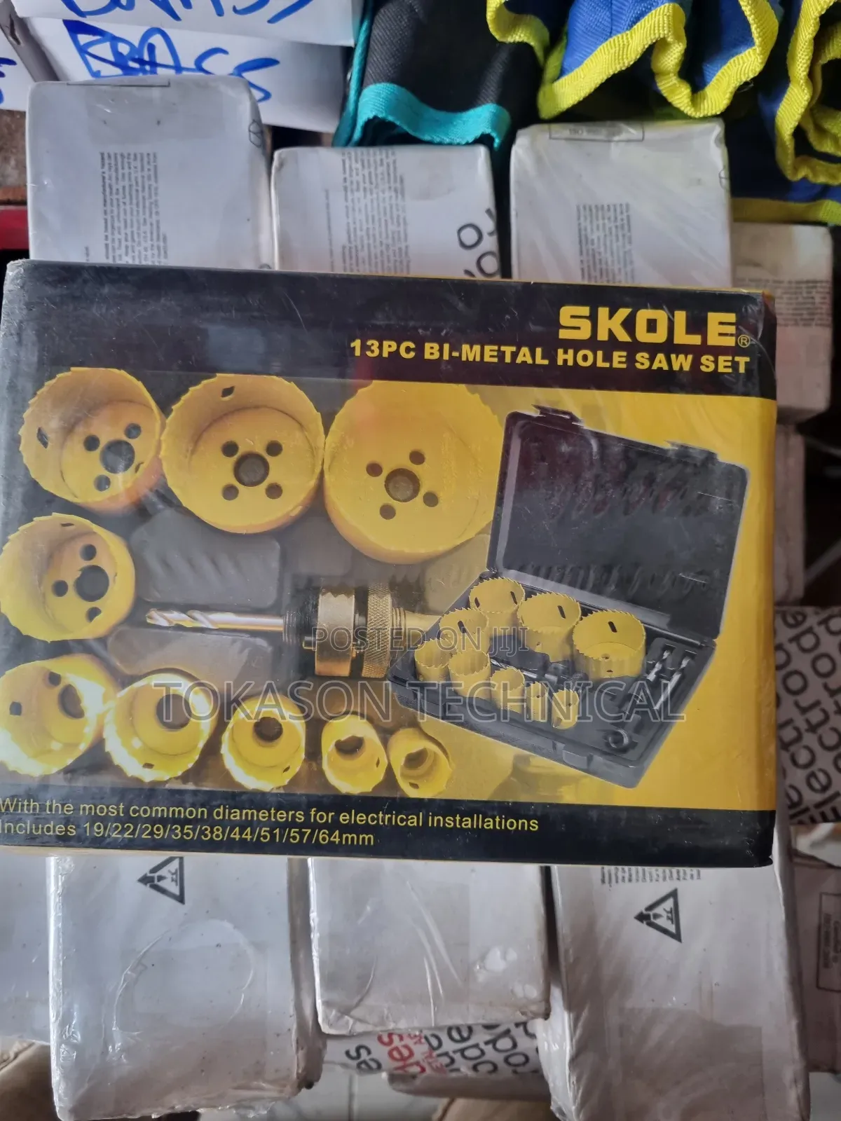 13 PCS Bi Metal Hole Saw Set