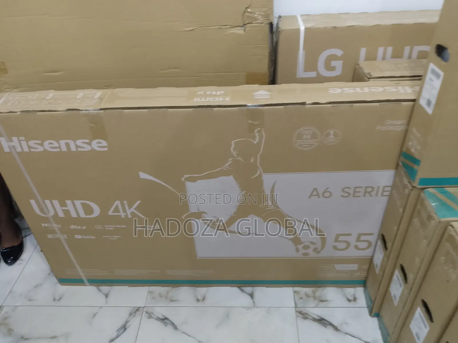 High Quality Visual Hisense Smart TV in 55 Inches