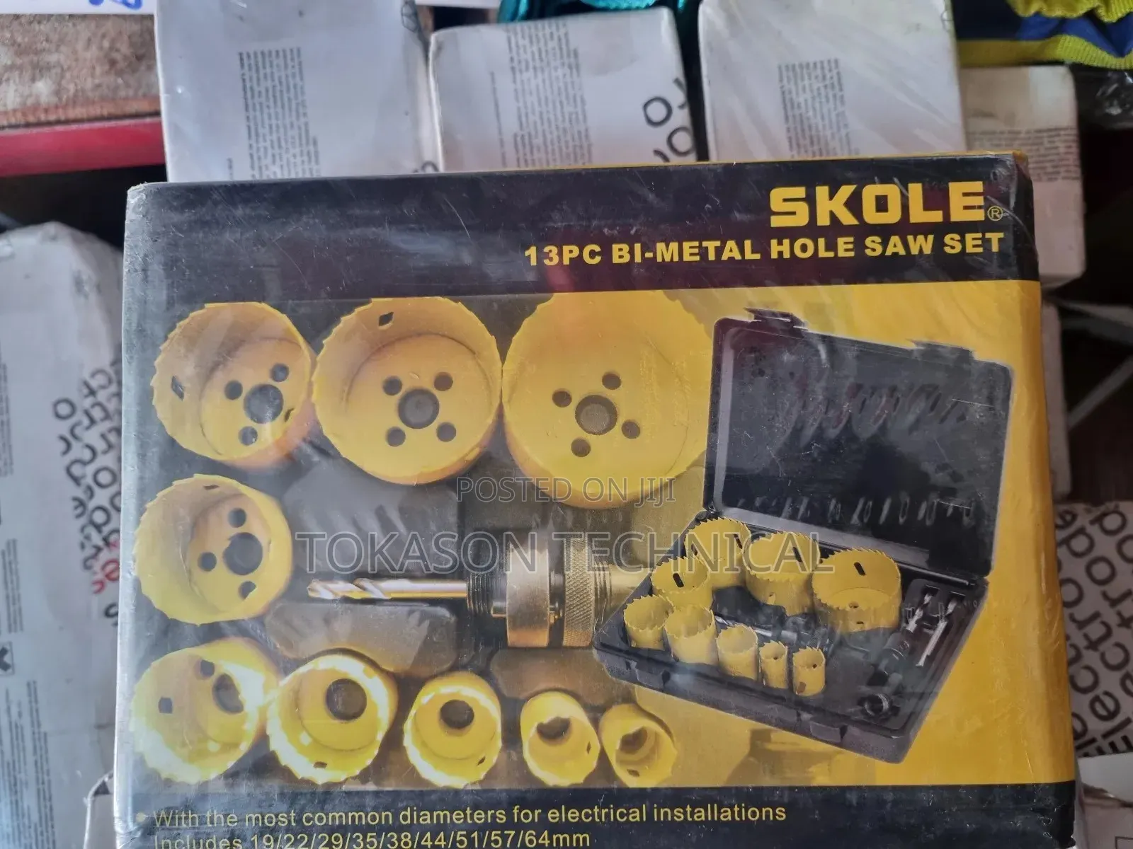 13 PCS Bi Metal Hole Saw Set