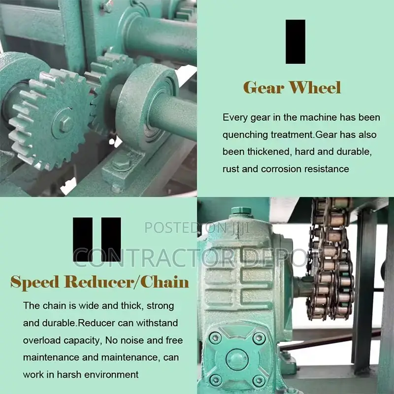 High Power Round Tube Square Tube Rolling Machine
