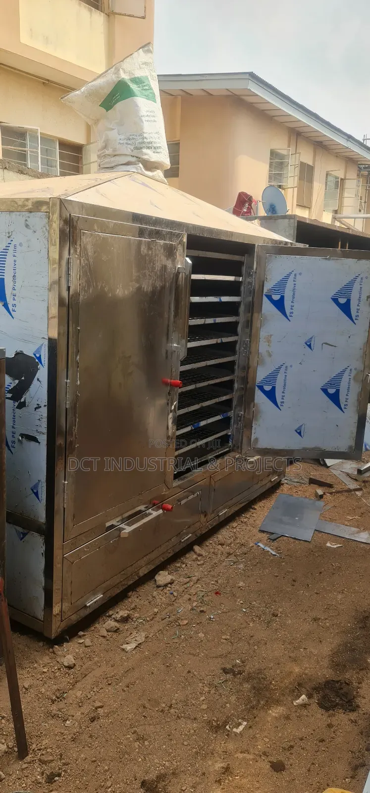 Cat Fish Smoking Kiln 1ton for Local and Fish Exporters