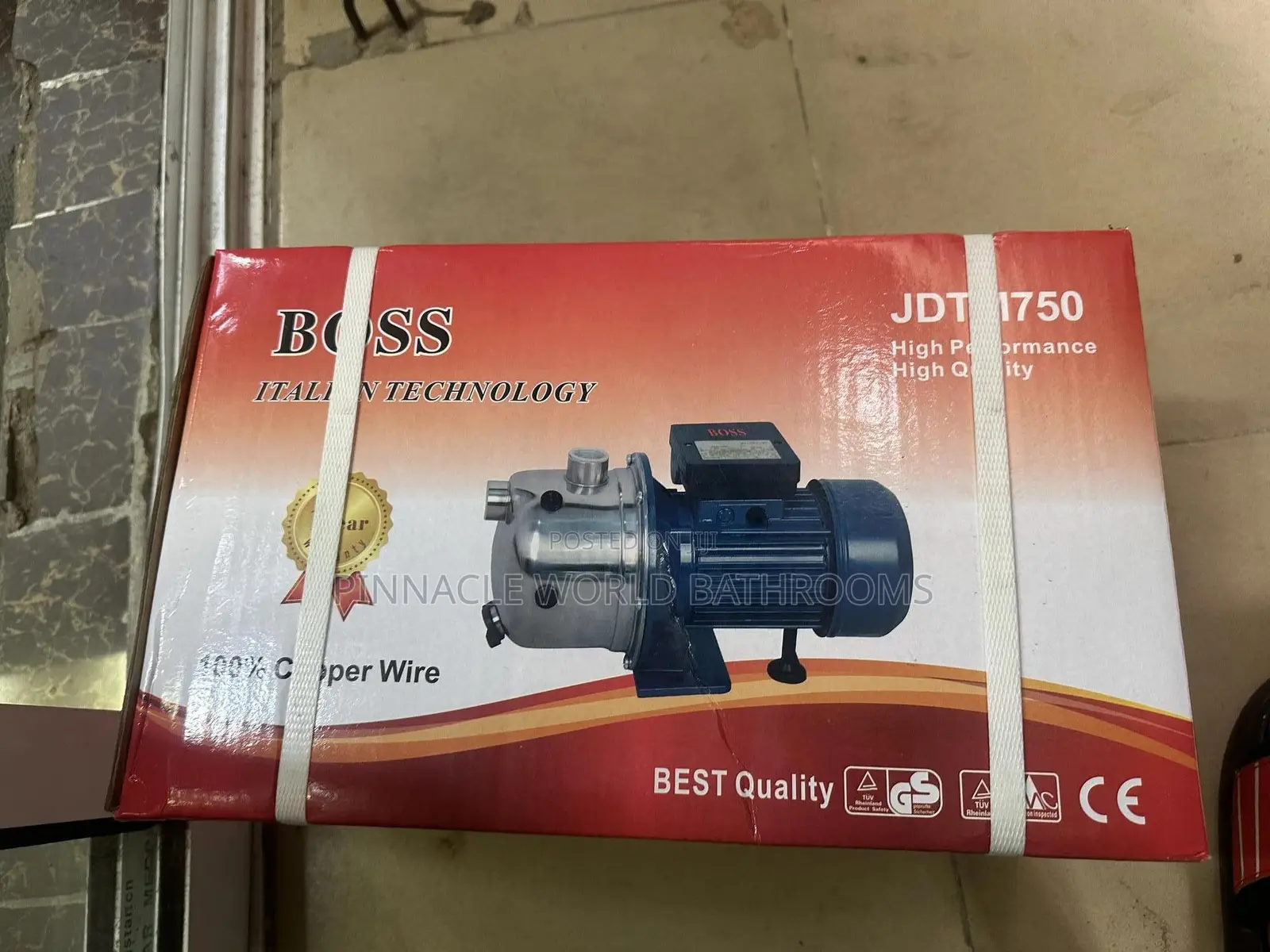 1hp Stainless Surface Pump