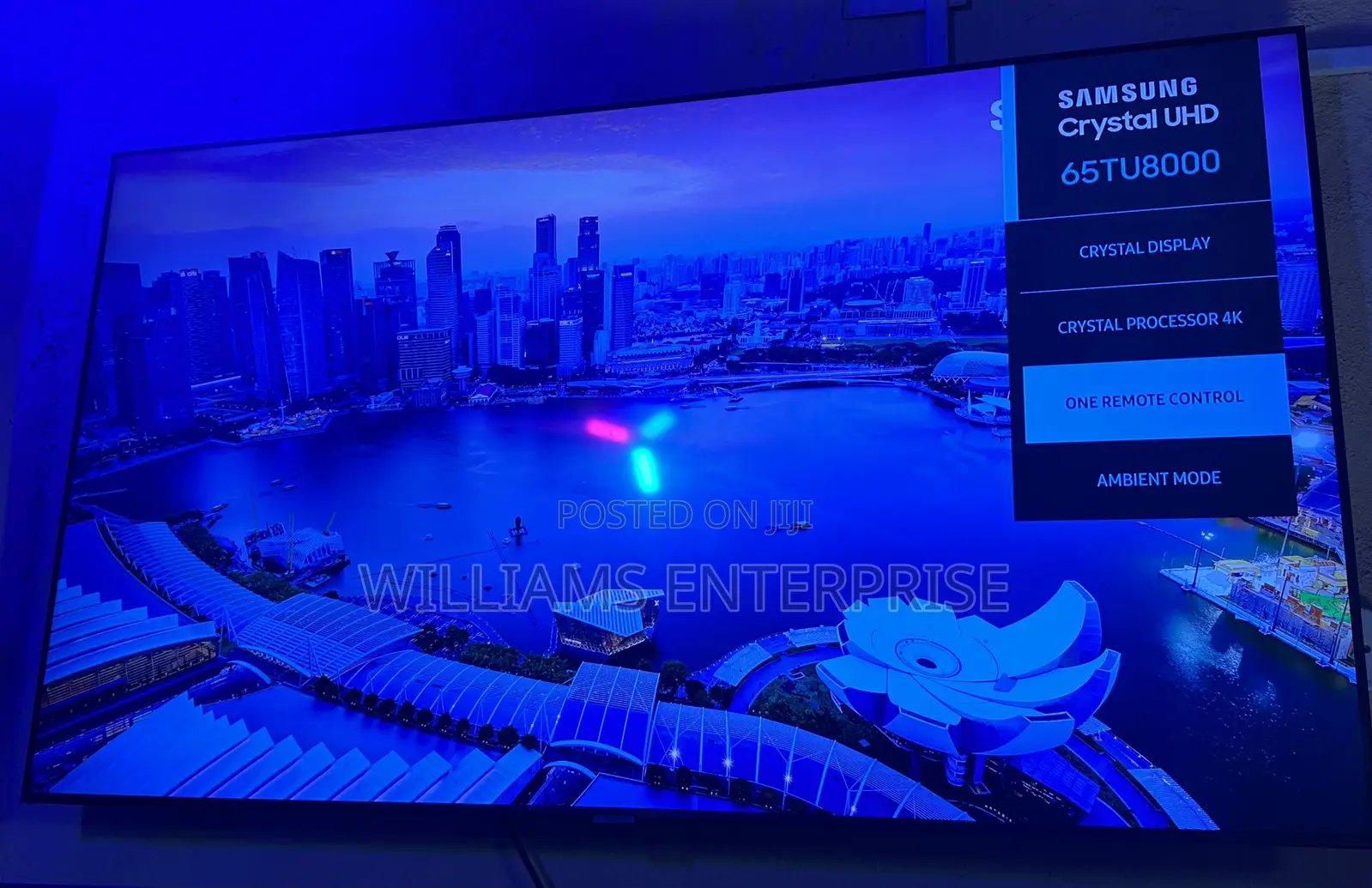 Samsung 65 Inches Crystal Uhd Full Smart Tv