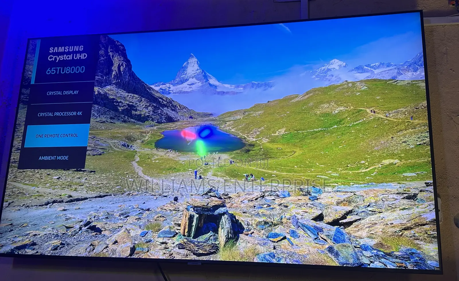 Samsung 65 Inches Crystal Uhd Full Smart Tv