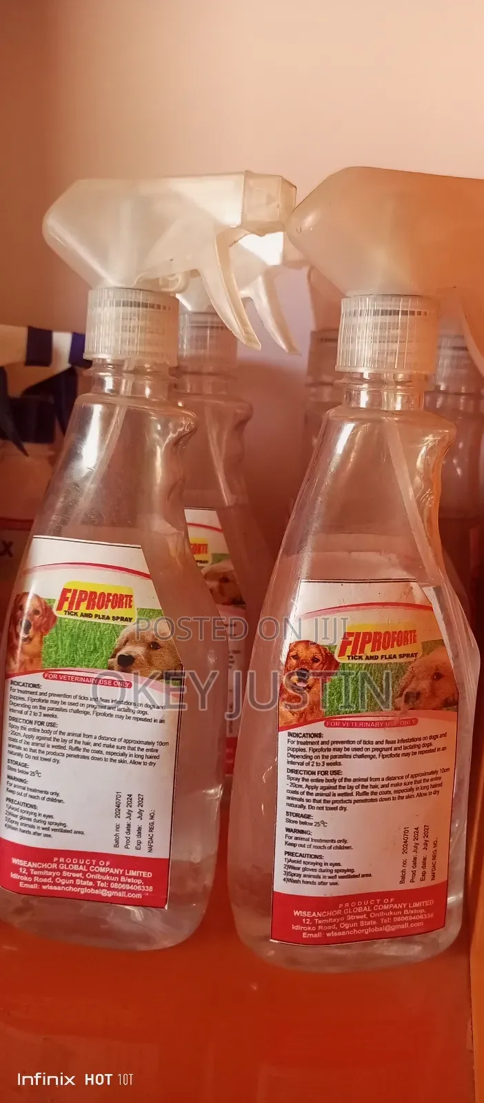 Tick and Flea Spray