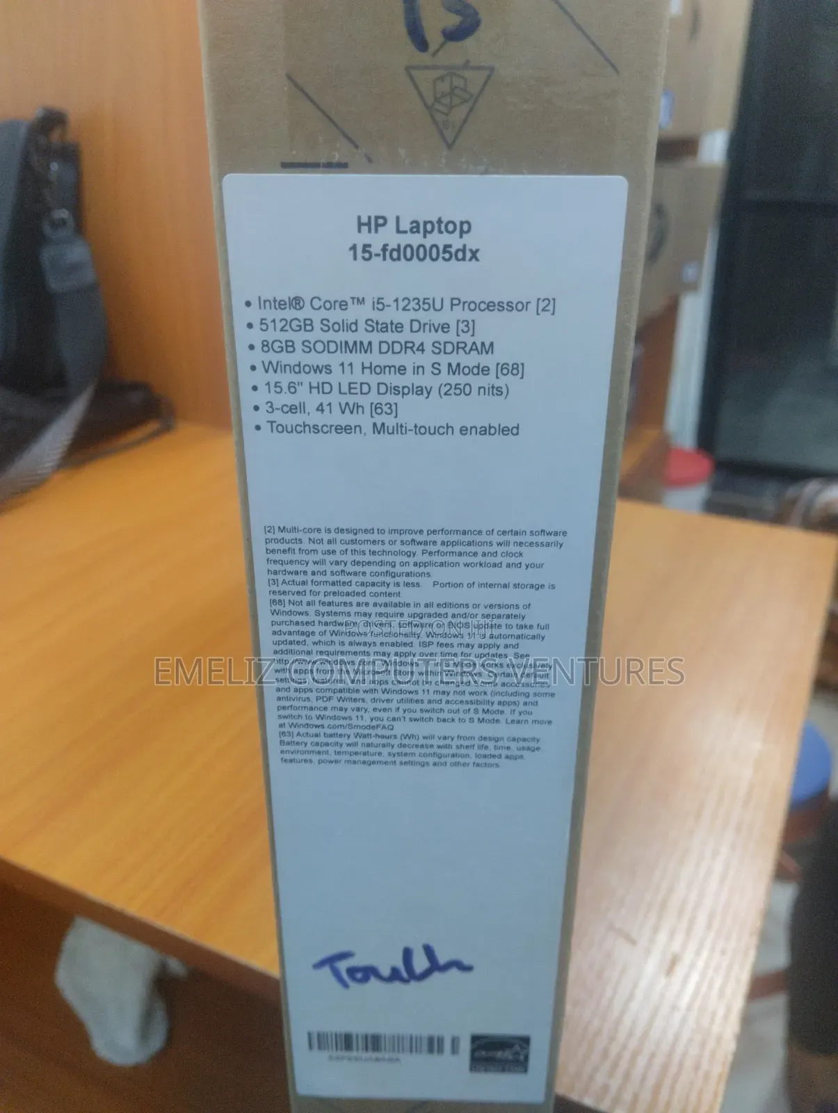 New Laptop HP 15 8GB Intel Core I5 SSD 512GB