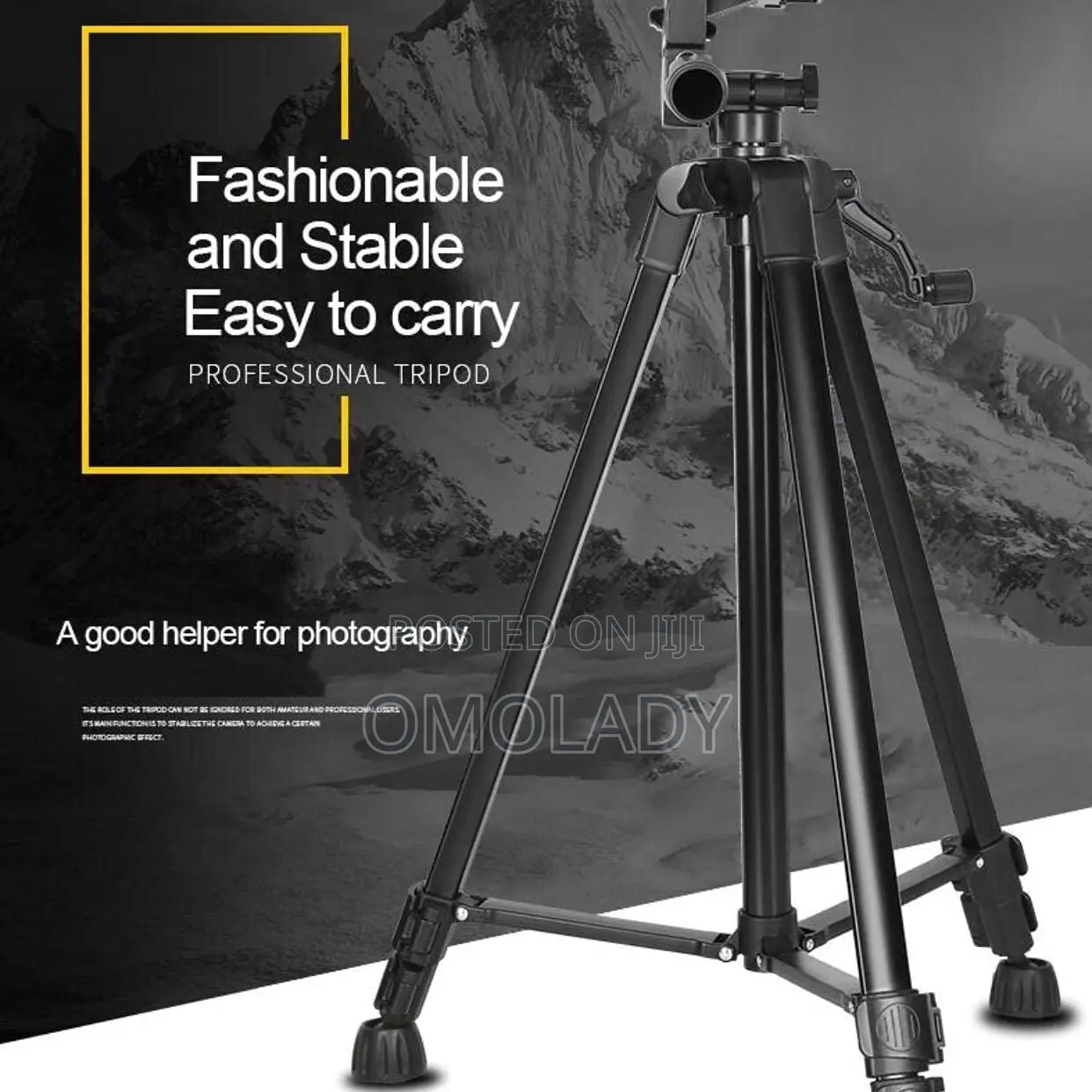 Tripod Mobile Phone and Camera Stand